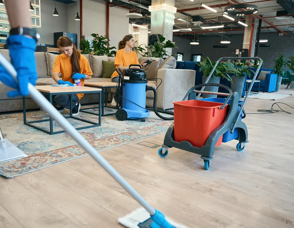 communal areas commercial cleaning